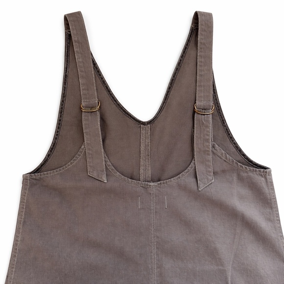 We The Free Utility Jumpsuit Medium Brown Overalls Wide Leg Boho - Picture 4 of 9